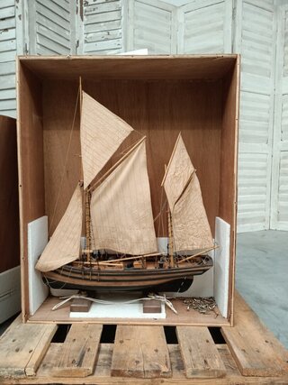 Brixham Trawler Antic Boat