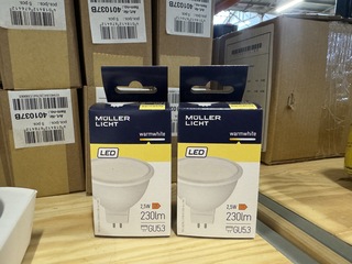Ca. 70x GU5.3 led lamp warm wit, Müller Licht