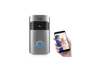 Living Needs Draadloze Deurbel  Video Deurbel met Camera Zilver