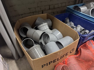 7x Krat PVC koppelingen