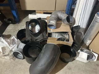 Partij installatiemateriaal buizen/koppelstukken