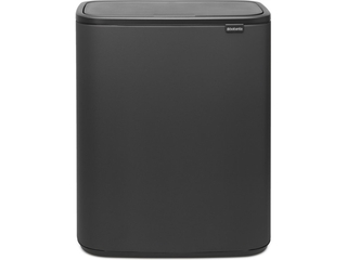 Brabantia Bo Touch Bin Prullenbak 60 liter Mineral Infinite Grey