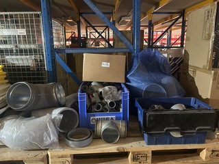 Partij installatiemateriaal buizen/koppelstukken
