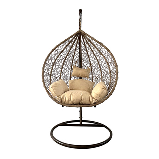 Eistoel Swing Chair incl. kussens en standaard, Beige, 2025