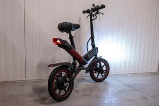 Edrive elektrische minibike inklapbaar zwart