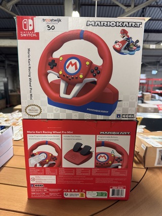 2x Nintendo Switch Mario Kart Racing Wheel Pro Mini HORI