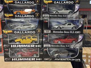 Ca. 26x (Bestuurbare) auto Gallardo