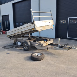 Kipper tandemas aanhangwagen SARIS, P-KIPPER PK40 OPRPL, 2005