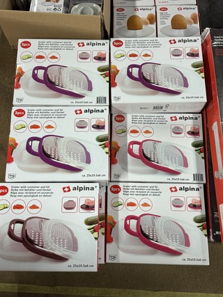 Ca. 47x Diverse keukenaccessoires Alpina
