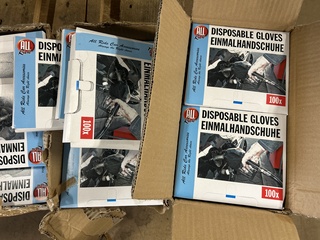 Ca. 170x Verpakking handschoenen disposable per 100 stuks All Ride