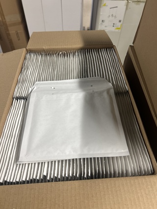 Ca. 1500x Luchtkussen envelop 200x175mm TAP, Comebag