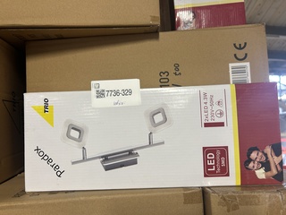 Ca. 106x Led plafondlamp 2-lichts (led geïntegreerd) Trio, Paradox