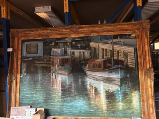 Schilderij in lijst handgeschilderd 170×130