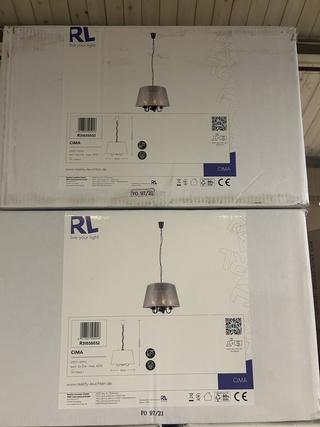 Ca. 16x Hanglamp RL