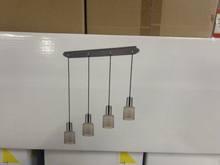 Ca. 40x Design hanglamp 4-lichts Trio, Wailer