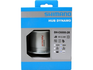 Shimano naafdynamo rollerbrake dh-c6000 6v 2.4w