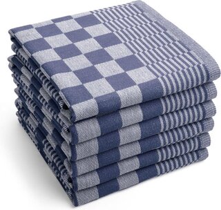 ca.144x Prof. Horeca Theedoek, Blauw