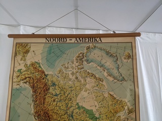 Kaart van Noord-Amerika