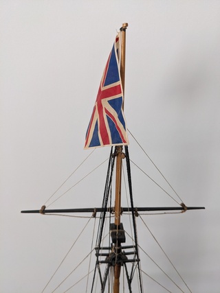 Dwarsdoorsnede Engels schip