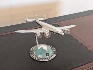 Miniatuur op onderstel “Air France”