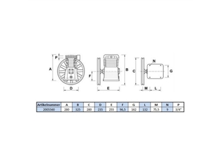 Aerotec Industriecompressor B2800B – 11 Bar  400 Volt