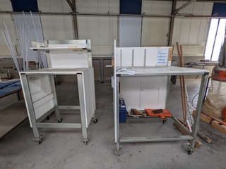 2x Mobiele werkbank