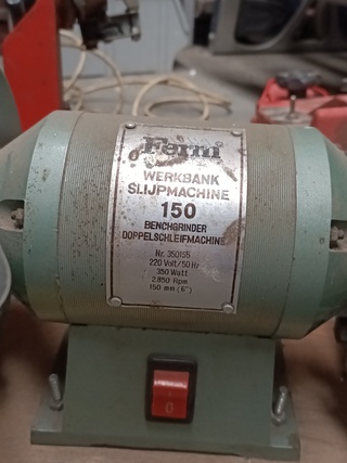 Ketting slijper, slijpmachine en 2x katrol