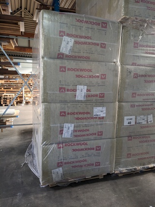 16 pak a 10,8m2 Wand/vloerisolatie Rockwool, Rocksono base