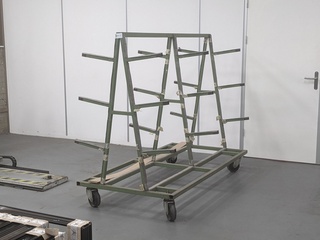 Langmateriaal wagen