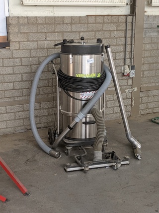 Industriële stofzuiger Verhagen, F3313, bouwjaar 2011