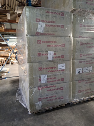 16 pak a 10,8m2 Wand/vloerisolatie Rockwool, Rocksono base