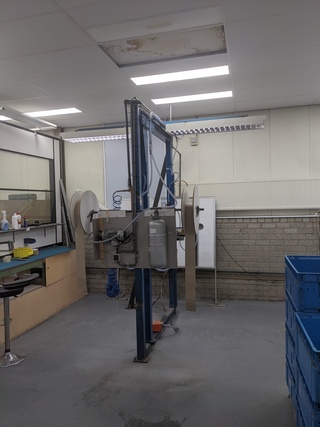 Pneumatisch montageportaal