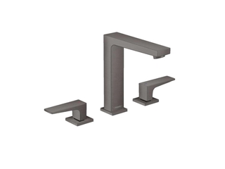 Hansgrohe Metropol 100 3gats wastafelmengkraan met pushopen waste brus