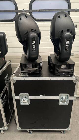 4x Movinghead spot High end systems, Studio 575 spot CMY zoom