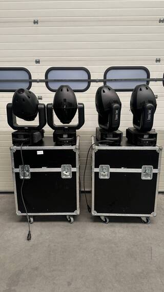 4x Movinghead spot High end systems, Studio 575 spot CMY zoom