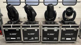 4x Spot movinglight Varilite, VL3000 Spot