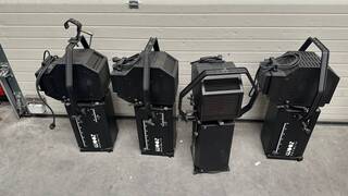 4x Profile spot Altmann, APZ212 12-40 degrees