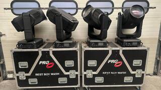 4x Movinghead wash gobos PRG, Best boy wash frame