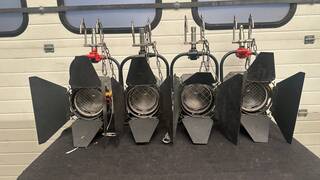 4x Fresnel Desisti, Leonardo 1Kw P.O.