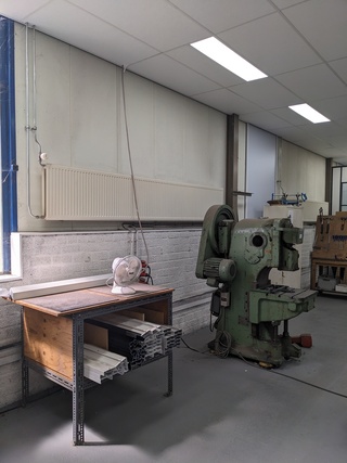 Excentrische pers-ponsmachine Weingarten, XJV II, bouwjaar 1954