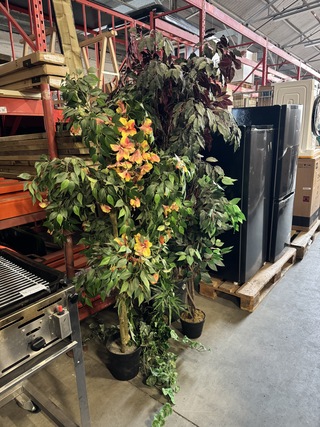4x Kunstplant