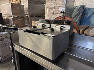 Horeca dubbele friteuse