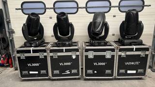 4x Spot movinglight Varilite, VL3000 Spot