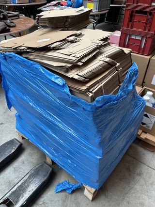 Pallet verzenddozen