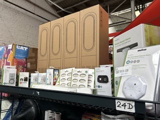 Ca. 40x Elektronica w.o. Wi-Fi stekkers, alarmen, timers Nedis