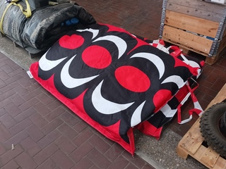 2x Zitkussen Fatboy, Marimekko