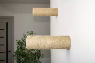 Ca. 20x Katten muur klim/krabpalen 3 stuks