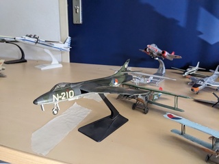 14x Schaalmodelvliegtuig / helikopter