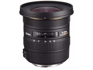 Sigma 10-20 mm  f/3.5 EX DC HSM Ultragroothoek zoomlens geschikt voor