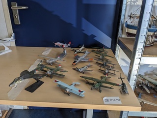 14x Schaalmodelvliegtuig / helikopter